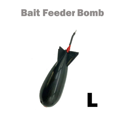 TOLU Fishing Rocket Feeder Large Small Spod Bomb Float Lure Bait Holder 2 Size Pellet Rockets Feeders Position Gear Accessories