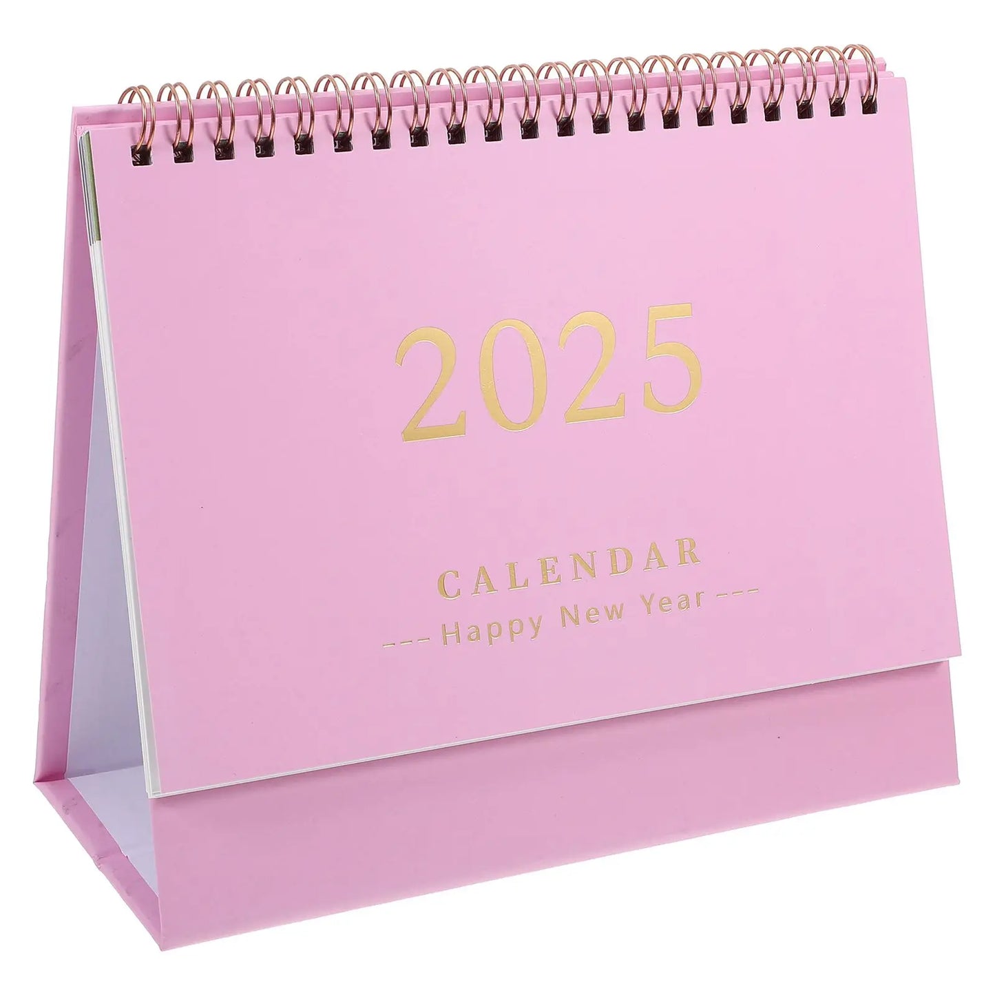 24 25 Desk Calendar Monthly 2025 Mini Standing Decoration Office Desktop Planner