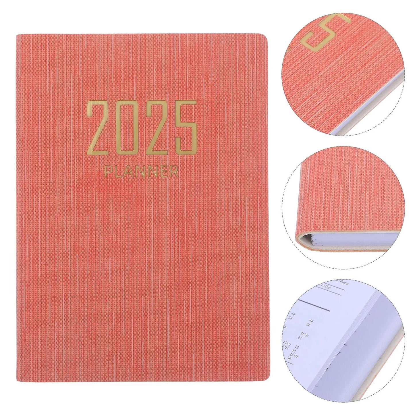 2025 Schedule Planner Journal Convenient Daily Multi-function Academic Portable Books Notepad Organizer The Notebook Notebooks