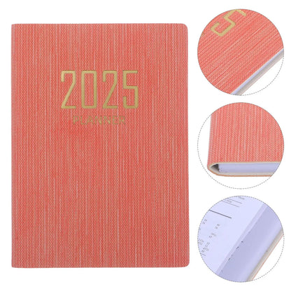 2025 Schedule Planner Journal Convenient Daily Multi-function Academic Portable Books Notepad Organizer The Notebook Notebooks