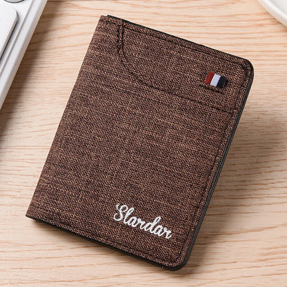 Men's Wallet Short Wallet Card Holder Fashion Thin Multi Card Business Soft Leather Wallet for Men Bolsa Feminina Coin Purse