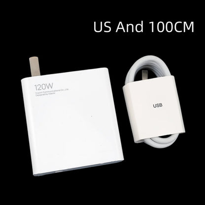 Poco F4 Gt Charger Original XiaoMi 120W Turbo Fast EU US Charging Power Supply Adapter For RedMi Note 13 12 11T Pro Mi 13 Ultra