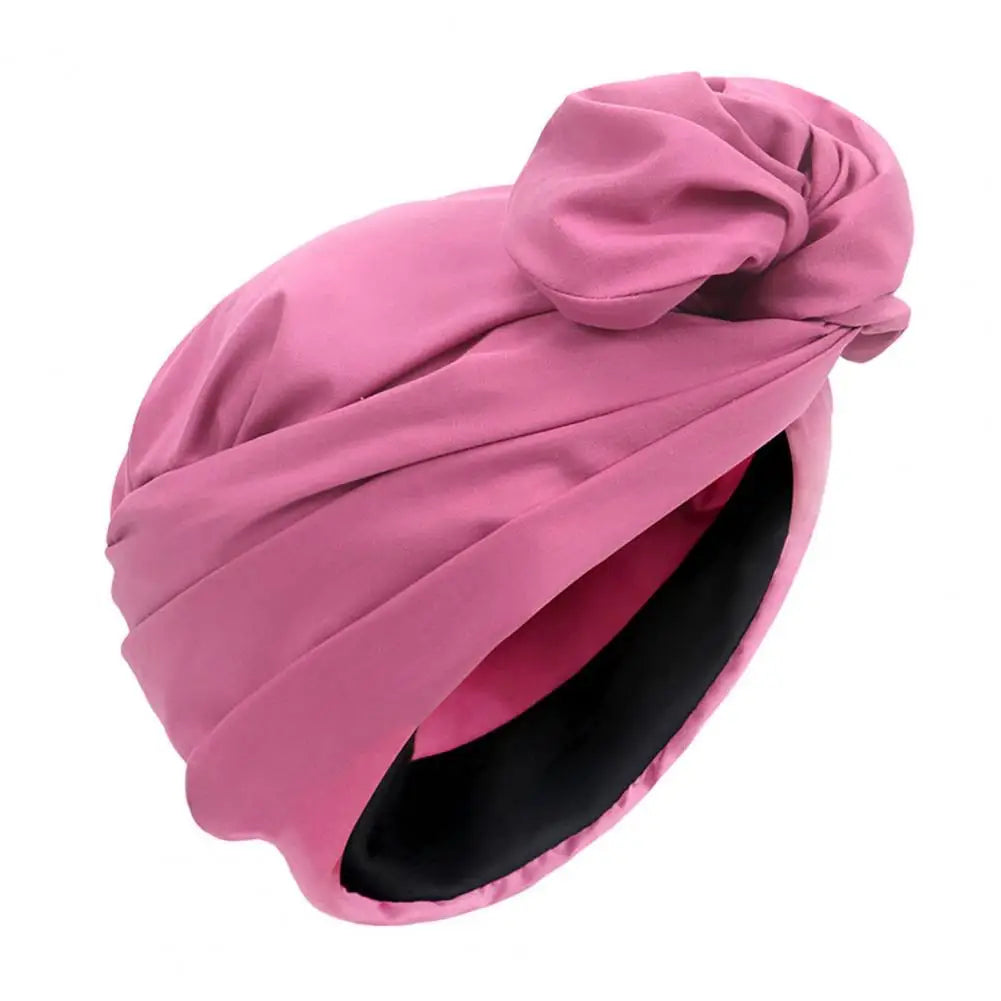 Woman Muslim Headscarf Cap Cotton Headband African Head Wraps Elegant Retro Turban for Ladies Beanies Caps Muslim Headpiece