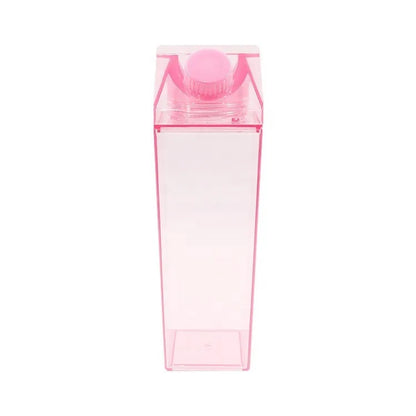 1000ML Drink Creative Cute Plastic Clear Milk 1L Water Bottle Transparent Milk Juice Water Cup For Girls BPA Free 500ml Bottles