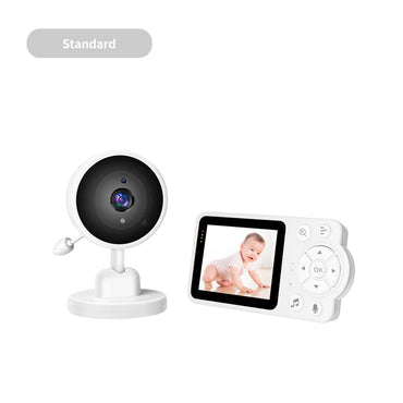 Baby monitor two-way audio voice intercom infrared night vision baby camera with monitor video surveillance security protection