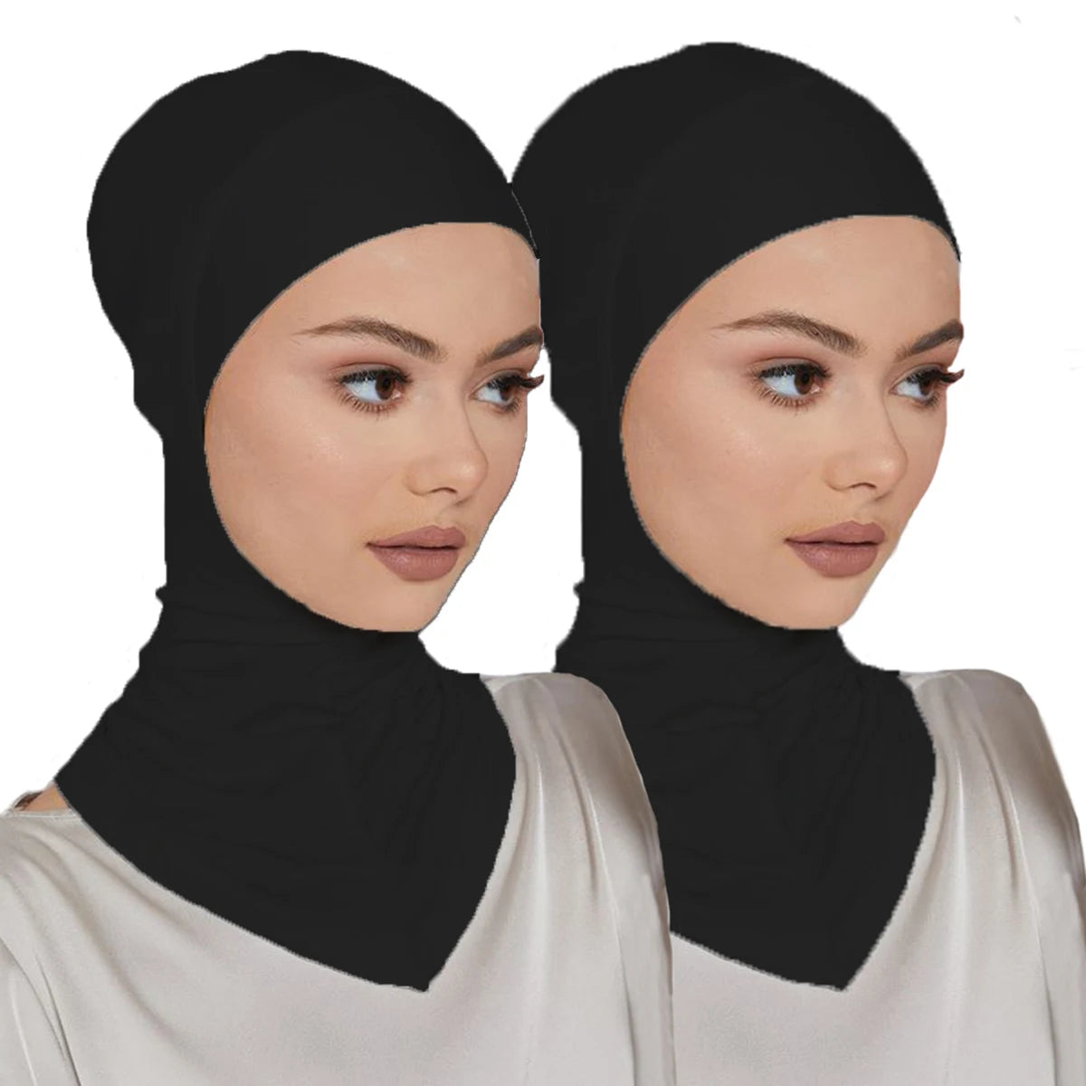 Muslim Muslim women's scarf in Ramadan Muslim women's scarf Türkiye women's scarf hat 2-piece