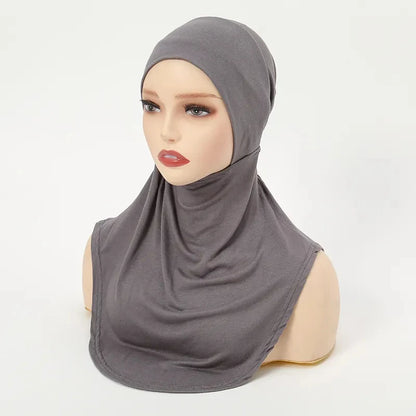 Ramadan Islamic Muslim Underscarf Women Veil Hijab Head Scarves Muslim Women Scarf Turbans Head For Woman Hijabs Caps Hat