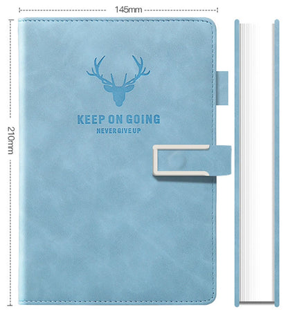 Student Notebook A5 Learning Notebook Office Work Notebook Waterproof Wear Resistant Comfortable Thick Hand Feel Notebooks