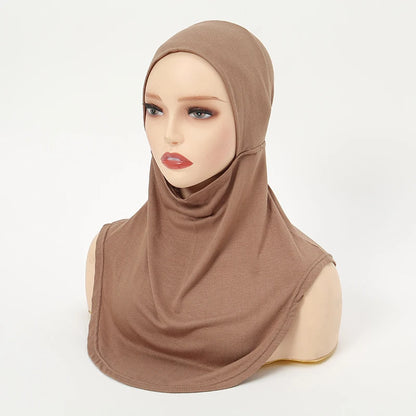 Ramadan Islamic Muslim Underscarf Women Veil Hijab Head Scarves Muslim Women Scarf Turbans Head For Woman Hijabs Caps Hat