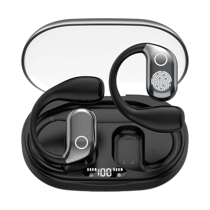 Bluetooth Earphones Translator Device 144 Languages Real Time Earphones Voice Two-Way OWS Translator HD Sound Open-Ear Earbud