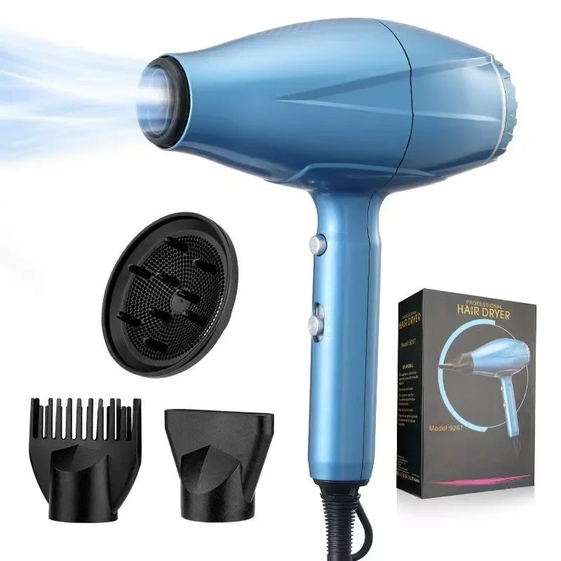 2500W Powerful Professional Hairdryer Hairdressing Salon Home Use Negative Ion Hairdryer Fast Drying  You deserve it! hair dryer