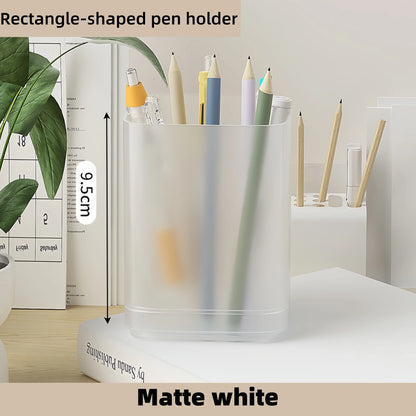 Pen Organizer Desk Organization Cute Desk Pencil Markers Cup Holder Storage Box Set Multi-Functional Stationary for Home Office