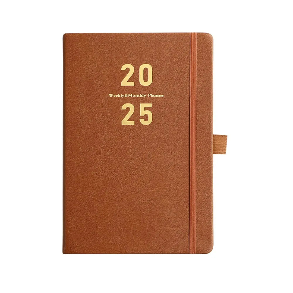 Diary Notebook A5 2025 Agenda Planner Notebook Paper Simple 2025 Journal Notebooks Creative 176 Pages 365 Days Notepad Student