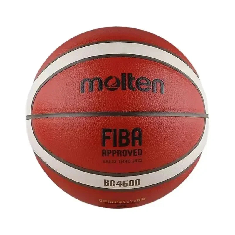 Official Molten BG4500 Size 7 Basketball Competition Basketball Standard Balls Men's Women's Training Ball Team Basketball