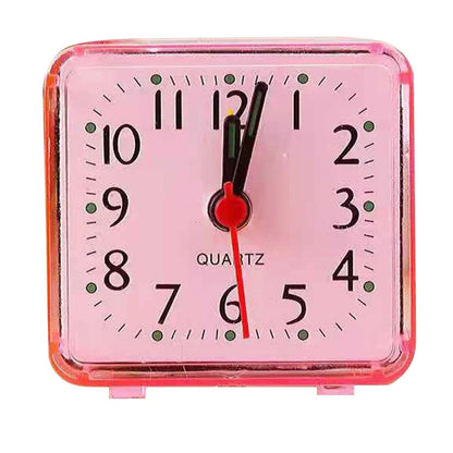 Jam Meja Jam Penggera Persegi Jam digital Jam penggera kecil Jam Perjalanan Katil Elektronik Jam desktop kuarza Penggera Meja 