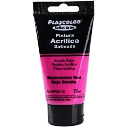 Pinturas Acrílicas para Manualidades y Uso Profesional, Colores, 75ML