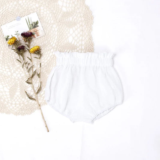 Adorable Little Boy and Girls Shorts Summer Soft Breathable Muslim Cotton Infant Kids Bloomers Elastics Waist Children Shorts