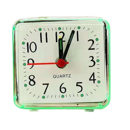 Jam Meja Jam Penggera Persegi Jam digital Jam penggera kecil Jam Perjalanan Katil Elektronik Jam desktop kuarza Penggera Meja 
