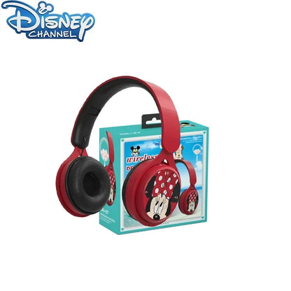 Disney Marvel Y08 Steel Mickey Wireless Earphones Blutooth Surround Stereo Foldable Earphones Laptop Earphones with Microphone