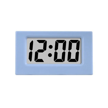 Jam kereta mini jam elektronik jam sisi katil jam hadiah jam segi tiga kecil desktop mini jam meja kecil mudah alih 