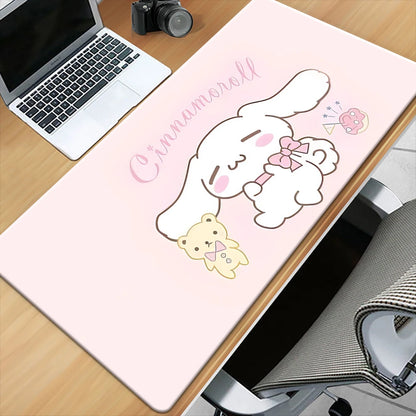 Cinnamoroll  mouse pad, keyboard, gaming accessories, mouse pad, gaming office computer, PC gaming console, laptop, writing desk