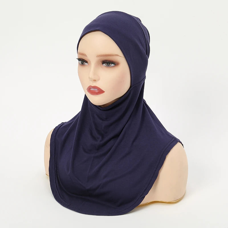 Ramadan Islamic Muslim Underscarf Women Veil Hijab Head Scarves Muslim Women Scarf Turbans Head For Woman Hijabs Caps Hat