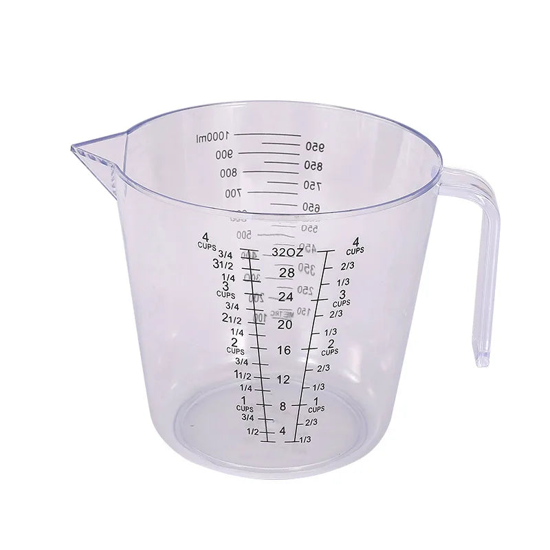 Household measuring cup transparent tape scale large capacity baking scale cup milk tea measuring tool measuring cup