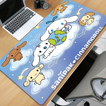 Cinnamoroll  mouse pad, keyboard, gaming accessories, mouse pad, gaming office computer, PC gaming console, laptop, writing desk