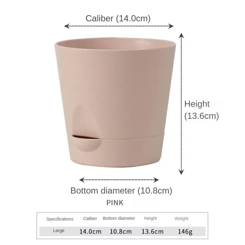 Detachable Bottom Flower Pot Lightweight Material Light Blue Home Supplies Breathable Flower Pot Breathable Flowerpot