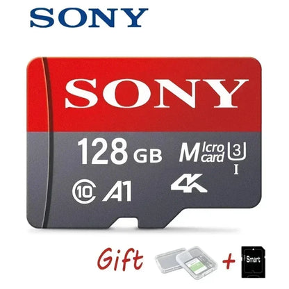SONY 1TB Ultra Micro SD/TF Kad Memori Flash 128GB 256GB 1TB 512GB Micro SD Card 32 64 128 GB MicroSD Dropshipping Untuk Telefon 