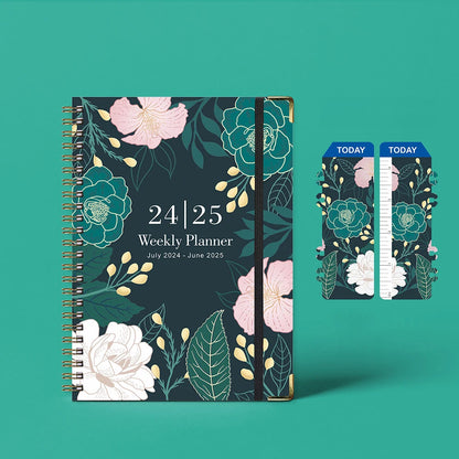 A5 2025 Daily Planner Notebook Journal Time Management Coil Notebook Daily Student Schedules To Do List English Notebook