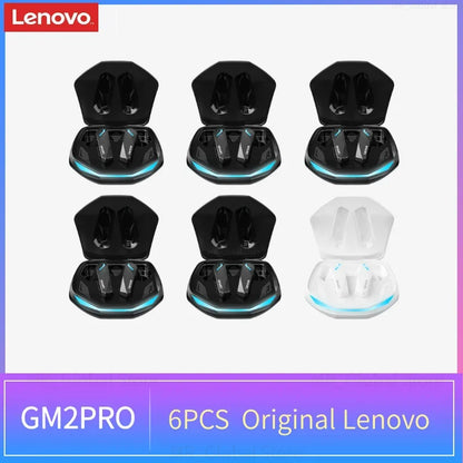 6PCS Choice Lenovo GM2 Pro 5.3 Earphones Bluetooth Wireless Earbuds Wireless Headphones Bluetooth Earphones for Xiaomi