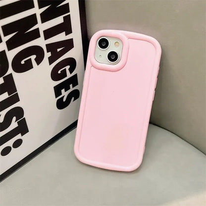 Sarung Telefon Gula-gula Lembut Matte Mewah untuk iPhone 14 13 12 11 Pro Max Plus X Xs XR Max Bumper Kalis Kejutan Penutup Sarung Silikon Lembut 