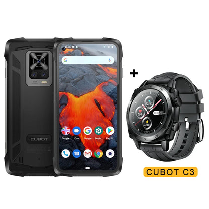 Cubot KingKong 7 IP68 IP69K Waterproof Rugged Smartphone 8GB+128GB/256GB 6.36" FHD+ 64MP Triple Camera 32MP Selfie 5000mAh NFC