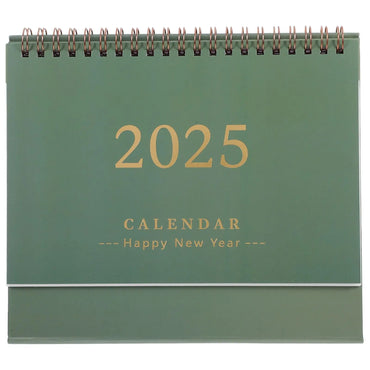 24 25 Desk Calendar Monthly 2025 Mini Standing Decoration Office Desktop Planner