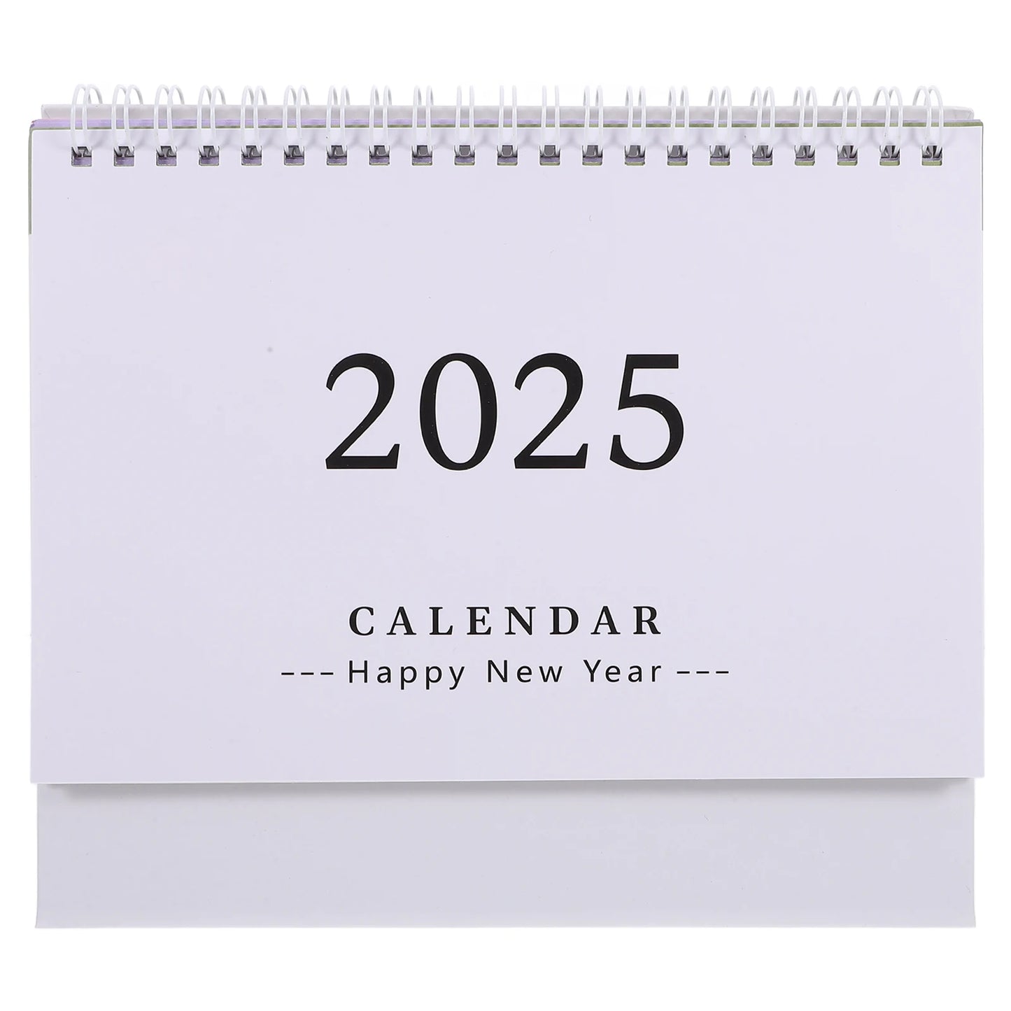 24 25 Desk Calendar Monthly 2025 Mini Standing Decoration Office Desktop Planner