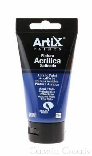 Pinturas Acrílicas para Manualidades y Uso Profesional, Colores, 75ML