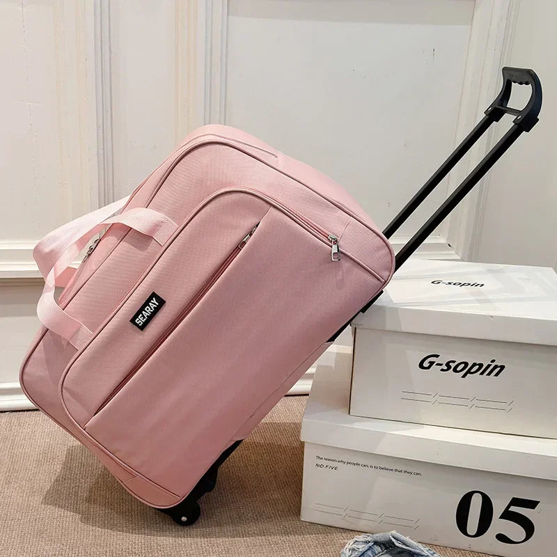 Rolling Luggage Bag Large Capacity Travel Bag Business Short-trip Trolley Suitcase Boarding Luggage Trolly Bag With Wheels