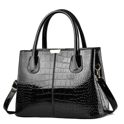 Beg Satchel Pemegang Atas Fesyen, Beg Selempang Bergaya, Beg Tangan &amp; Beg Bahu Kasual Wanita 