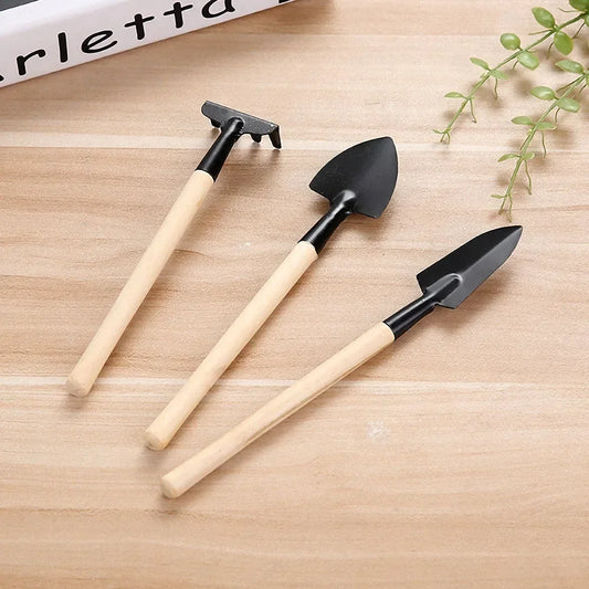 Small Shovel Spade Household Garden Pot Plant Planting Soil Turning Gadgets Flower Shovel Rake Child Beach Sand Have Fun Tools