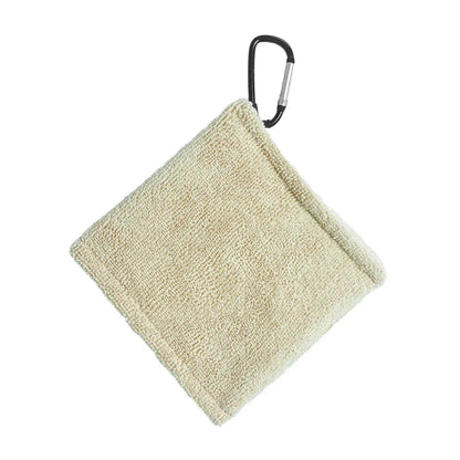 Golf Ball Towel Golf Ball Cleaner Portable Square Wiping Cloth Golf Ball