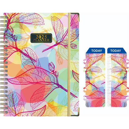 A5 2025 Daily Planner Notebook Journal Time Management Coil Notebook Daily Student Schedules To Do List English Notebook