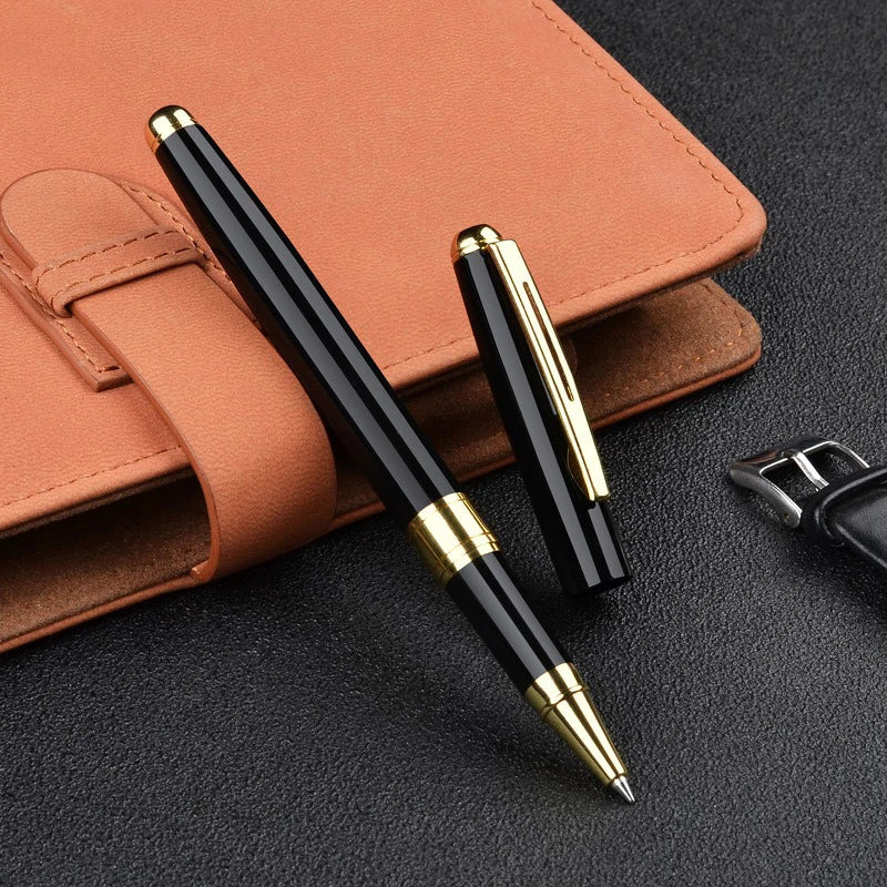 Metal Gel Pen Replaceable Refill High-end Metal Business Signature Pen Office Writing Ballpoint Pen Writing Stationery Gift