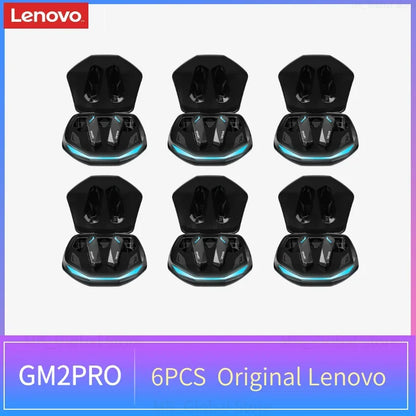 6PCS Choice Lenovo GM2 Pro 5.3 Earphones Bluetooth Wireless Earbuds Wireless Headphones Bluetooth Earphones for Xiaomi