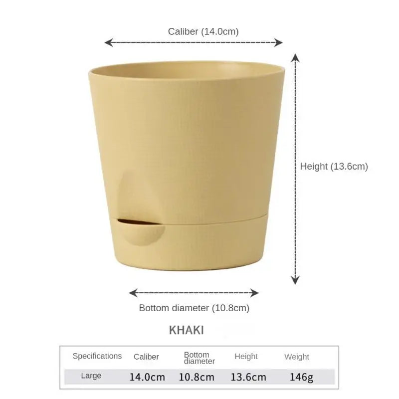 Detachable Bottom Flower Pot Lightweight Material Light Blue Home Supplies Breathable Flower Pot Breathable Flowerpot