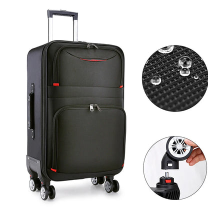 Large capacity Travel Suitcase Trolley Bag Waterproof Oxford Rolling Luggage Universal wheels 20 inch Cabin Carry on Luggage