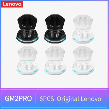 6PCS Choice Lenovo GM2 Pro 5.3 Earphones Bluetooth Wireless Earbuds Wireless Headphones Bluetooth Earphones for Xiaomi