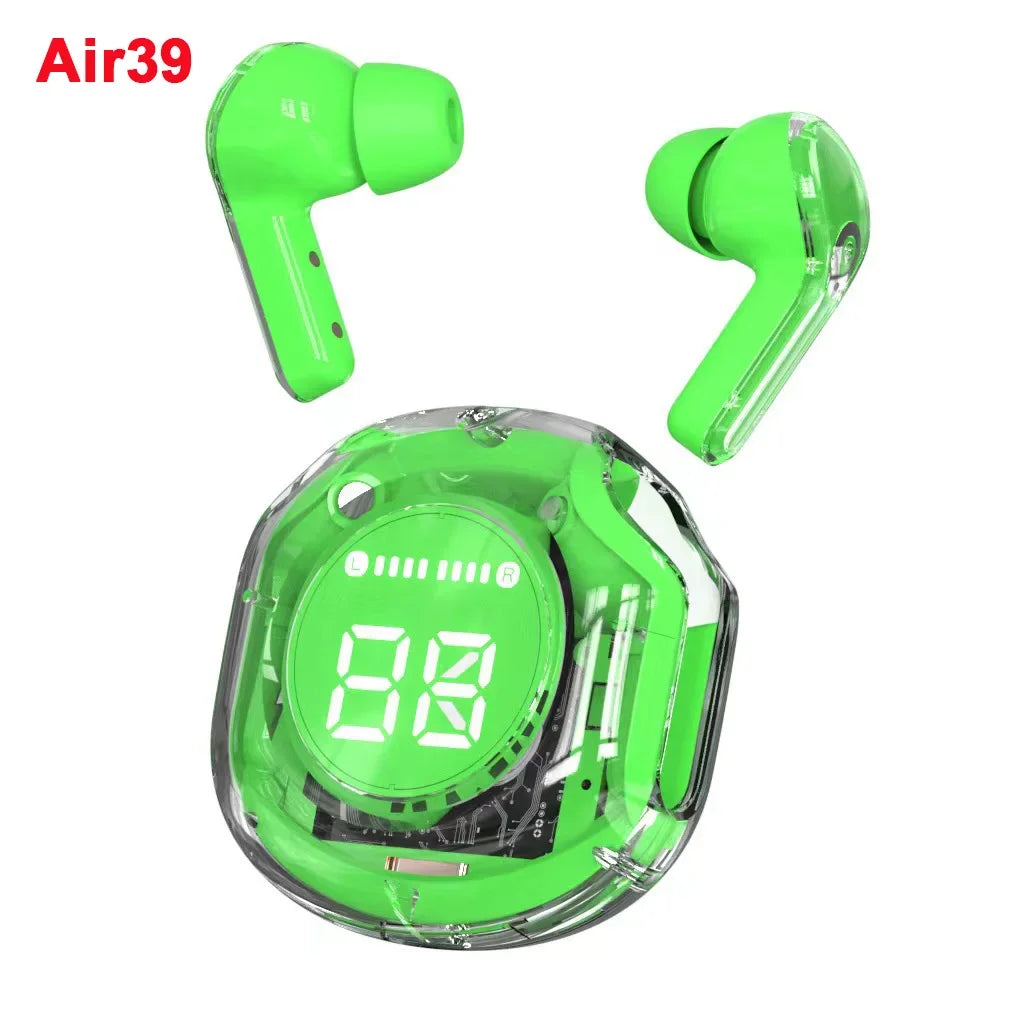 Air39 Wireless LED Bluetooth Earphones HIFI Earphones Power Digital Display Stereo Earphones Suitable for Xiaomi iPhone