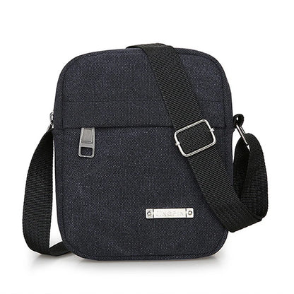 Kanvas Fesyen Lelaki Beg Kecil Kasual Lelaki Beg Tangan Mini Lelaki Silang Badan Beg Messenger Bahu Untuk Lelaki Dompet dan Beg Tangan 