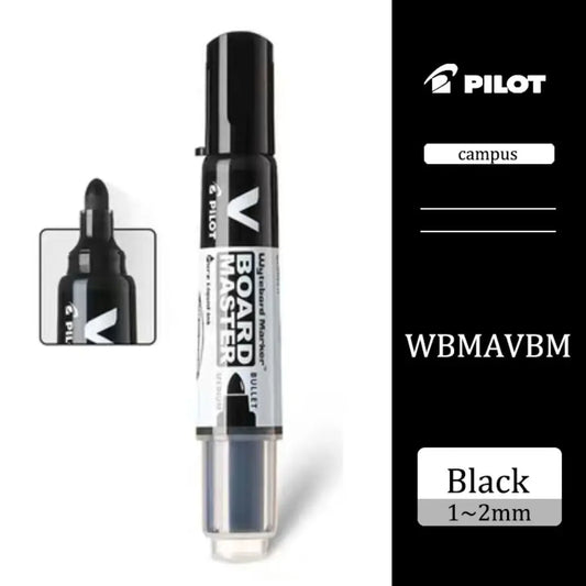 Pilot Whiteboard Marker 2.3mm Medium Bullet Erasable Refillable Liquid Ink School/Office Painting Supplies Teacher Stationery